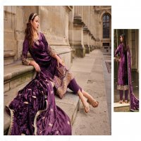 Rangati Vogue Wholesale Plush Velvet Designer Embroidery Winter Suits