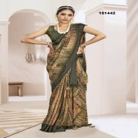 Vallabhi Samveda Vol-2 Wholesale Fancy Swaroski Work Sarees