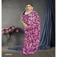 Vallabhi Ivaanka Vol-3 Wholesale Georgette Fabrics Abstract Print Sarees