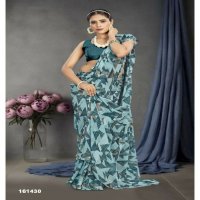 Vallabhi Ivaanka Vol-3 Wholesale Georgette Fabrics Abstract Print Sarees