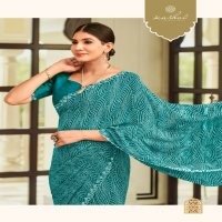 Kashvi Megha Vol-3 Wholesale Georgette Fabrics Indian Sarees