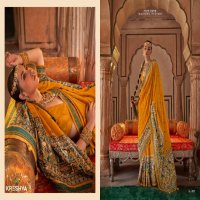 Kreshva Sannari Wholesale Poly Viscose Silk Party Wear Sarees