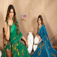 Vipul Shilpa Vol-2 Wholesale Georgette Fabrics Ethnic Sarees