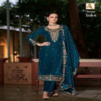 Alok Tinka Wholesale Premium Velvet Winter Salwar Suits