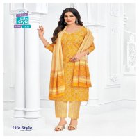 MCM Life Style Vol-10 Wholesale Pure Cotton Printed Readymade Dress