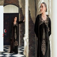 gull jee alfaz viscose velvet winter special stylish salwar suit