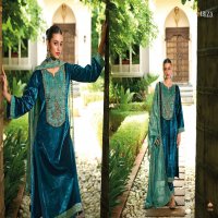 sabhyata by ibiza viscose velvet unique colours dress material exports