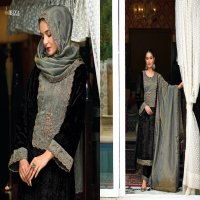 sabhyata by ibiza viscose velvet unique colours dress material exports