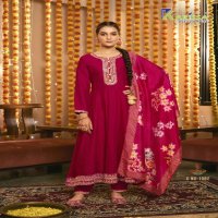 Karissa Gehna Wholesale Full Kali Ghera Top With Pant And Dupatta