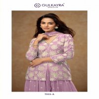 Gulkayra Firdous Wholesale Real Chinon Free Size Stitched Suits