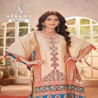 Afsana Kaftan D.no 212 Wholesale Kaftan With Pant Combo