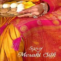 Saroj Meraki Silk Vol-2 Wholesale Heavy Silk Jari Concept Sarees