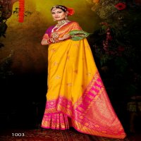 Saroj Meraki Silk Vol-4 Wholesale Heavy Silk Jari Concept Sarees