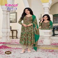 Kavya Zoya Vol-8 Wholesale Aliya Cut Tops With Bottom And Dupatta