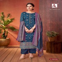 kesariya by alok discharge print modern pakistani unstitch salwar suit