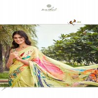 neha vol 2 by kashvi creation dull moss classic look saree online