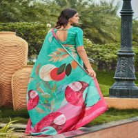 neha vol 2 by kashvi creation dull moss classic look saree online