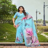 neha vol 2 by kashvi creation dull moss classic look saree online