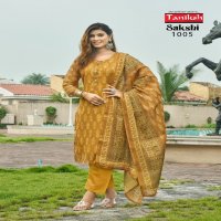 sakshi vol 1 by taniksh tissue fully stitch elegant style ladies suit