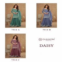 Gulkayra Daisy Wholesale Free Size Stitched Suits Salwar Suits