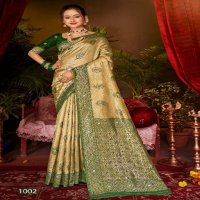 Saroj Sarangi Tissue Vol-1 Wholesale Soft Tissue Rich Pallu Sarees