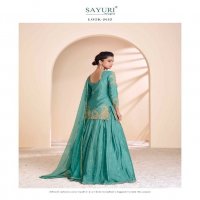 anmol by sayuri designer readymade chinon silk skirt kurti with dupatta