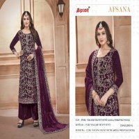 afsana 2893 bipson prints viscose velvet stylish winter dress material