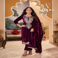 Afsana Ruhani Wholesale 11000 Velvet Winter Pakistani Concept Suits Combo