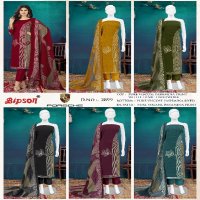 Bipson Porsche 2899 Wholesale Viscose Padhmina Winter Dress Material