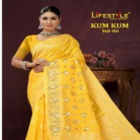 Lifestyle Kum Kum Vol-6 Wholesale Ethnic Sarees