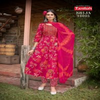 TANIKSH SRIJA VOL 10 FULL STITCH ANARKALI KURTI PANT DUPATTA COLLECTION
