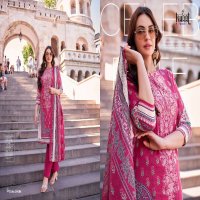 Ishaal Gulmohar Combo 2024 Wholesale Pure Lawn With Dupatta Dress Material