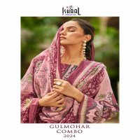 Ishaal Gulmohar Combo 2024 Wholesale Pure Lawn With Dupatta Dress Material