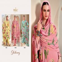 shehnaaz by rang fashion shimmer pashmina unique winter suit