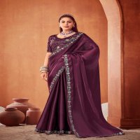 le quyen by sanskar tex prints moti chiffon stylish saree stitch blouse
