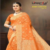 Lifestyle Ruby Cotton Vol-18 Wholesale Ethnic Sarees