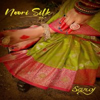 Saroj Noori Silk Vol-1 Wholesale Dual Tone Silk Sarees