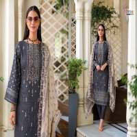 Shree Fabs Bin Saeed Lawn Collection Vol-15 Wholesale Pure Cotton With Self Embroidery Pakistani Suits