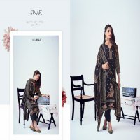 Glossy Simar Alfaaz Wholesale Viscose Pashmina Winter Suits