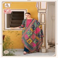 bella vol 11 by alok muslin print regular wear pakistani ladies suit