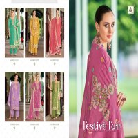 festive fair by alok jacquard weaving pattern pakistani 3pcs dress