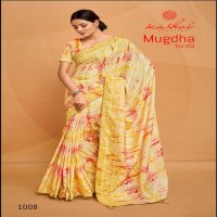 kashvi creation mugdha vol 2 stylish look dola prizm saree exports