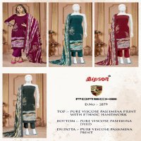 porsche 2879 by bipson prints viscose pashmina winter collection suits