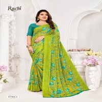 star chiffon vol 177 by ruchi unique colour print chiffon saree collection