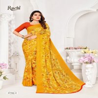 star chiffon vol 177 by ruchi unique colour print chiffon saree collection