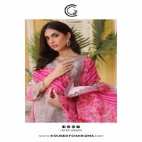 Charizma Sheen Fall Winter Unstitched Embroidered Linen Shawl Collection