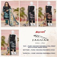 Bipson Jaguar 2942 Wholesale Pure Viscose Pashmina Winter Dress Material