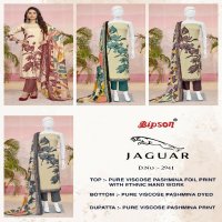 Bipson Jaguar 2941 Wholesale Pure Viscose Pashmina Winter Dress Material