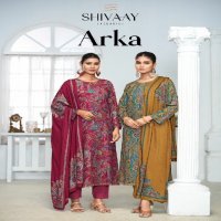 Shivaay Arka Wholesale Pure VIscose Pashmina With Handwork Winter Suits