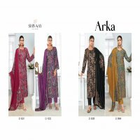 Shivaay Arka Wholesale Pure VIscose Pashmina With Handwork Winter Suits